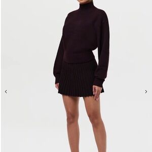 Nakedwardrobe KNIT TURTLENECK SWEATER